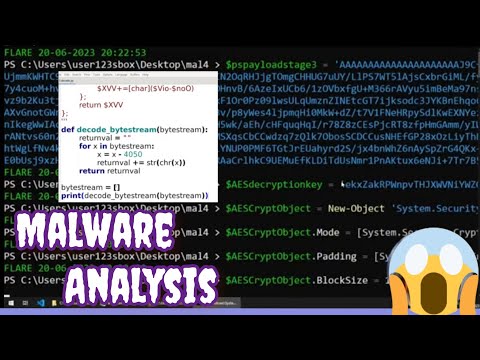 Malware Analysis - Amadey Malware | HTA VBScript to Powershell Batch | Remnux and Flarevm