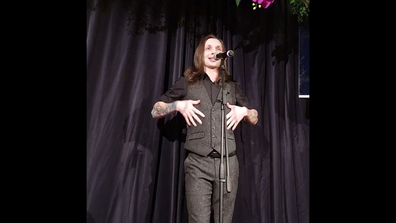 Thomas Redgrave performs Way ahead of my time ( The cavemen song)