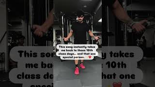 This song = 10th class memories + first crush. ❤️🎶 #lifestyle #telugulovesongs #gym #lovesong
