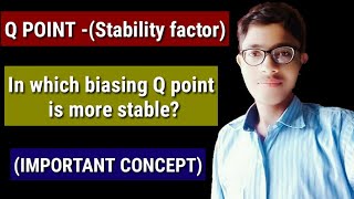 Q Point In Which Biasing Q Point Is More Stable Electronic Devices Ysis
