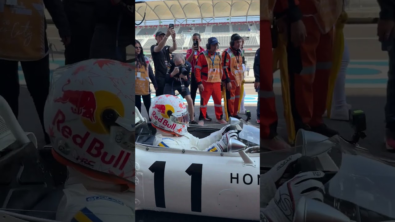 60 years on, Yuki drives the iconic RA272 at the home of Honda's first win 