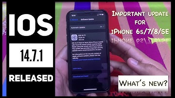 iOS 14.7.1 is Out | IMPORTANT UPDATE for iPhone 6s/7/8/SE. What’s New? In Hindi by Mandeep Kumar