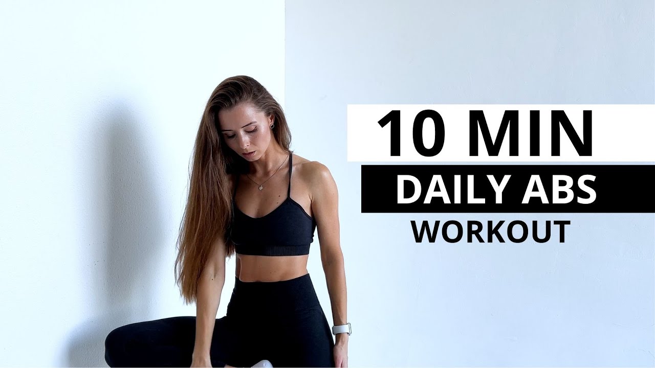 10 MIN DAILY ABS  // INTENSE WORKOUT AT HOME //