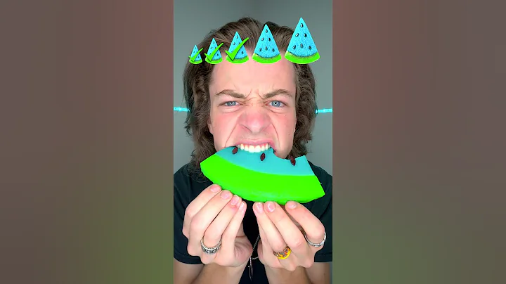 Small, Big, Giant Blue Watermelon!? 🤤