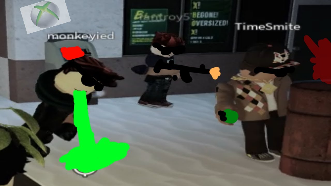 xbox players in roblox criminality YouTube