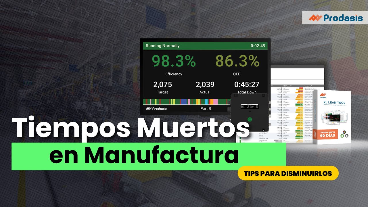 Tiempos Muertos en Manufactura | Tips para disminuirlos