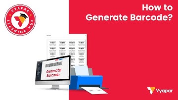 How to generate barcode II DESKTOP II GST Billing Software