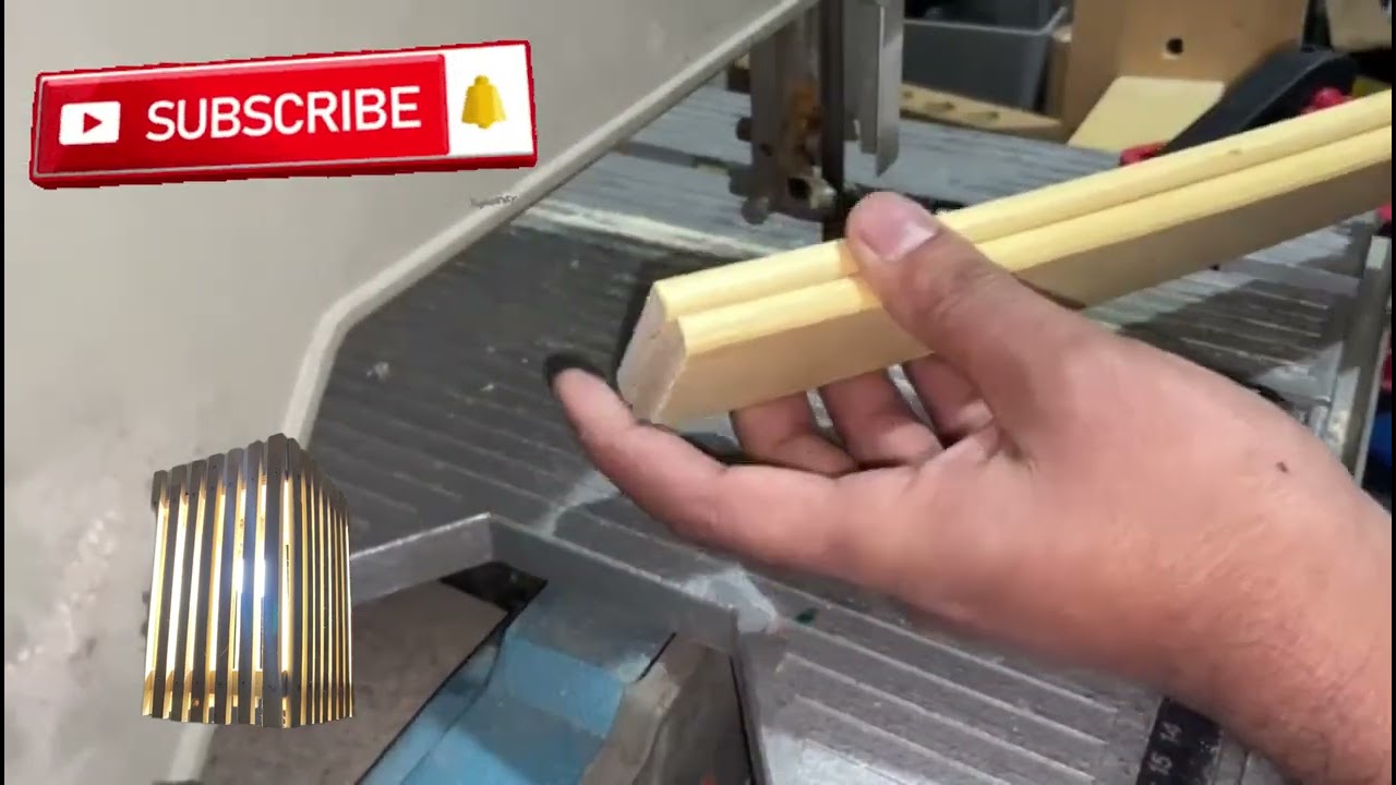 How to Make a wooden lamp / DIY Woodworking Project 