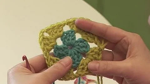 Master the Left Handed Crochet Granny Square