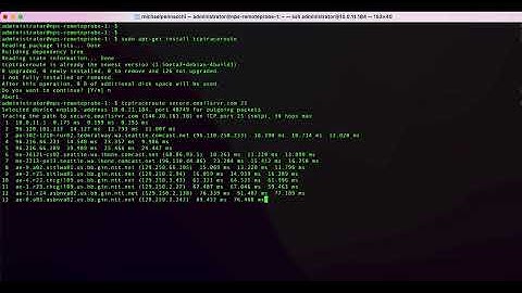 TT29   Using TCP Traceroute to Check Firewall Rules