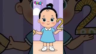 Count 1 to 4 with SponKy! Fun Numbers for Kids