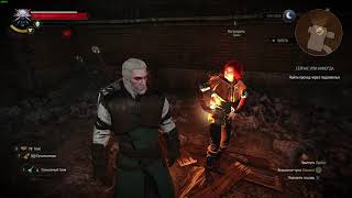 The Witcher 3 fire tris