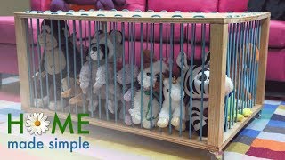 A Whimsical Playroom Storage Solution Your Kids Will Love | Home Made Simple | Oprah Winfrey Network