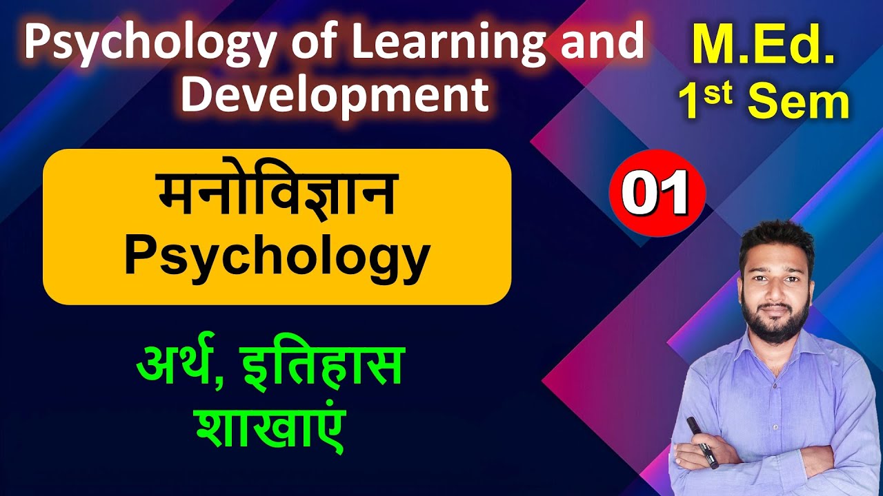 Manovigyan ka arth itihas, meaning of Psychology history M.Ed Classes