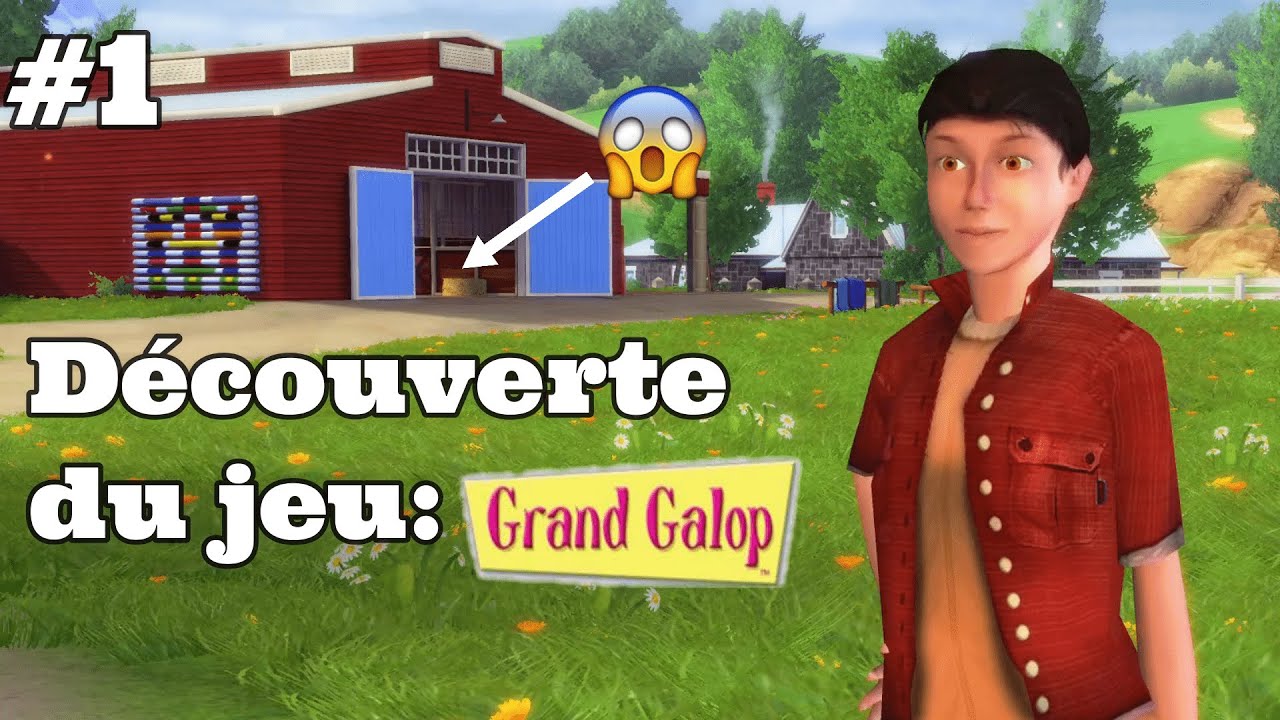 DÉCOUVERTE DU JEU GRAND GALOP ! // Let's Play #1