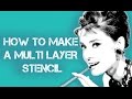 How To Make a Multilayer Stencil On Photoshop (Re-Made)