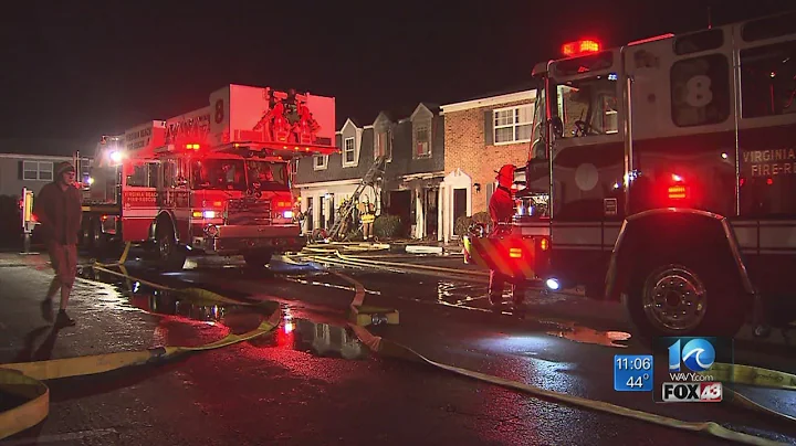 Apartment fire displaces four residents