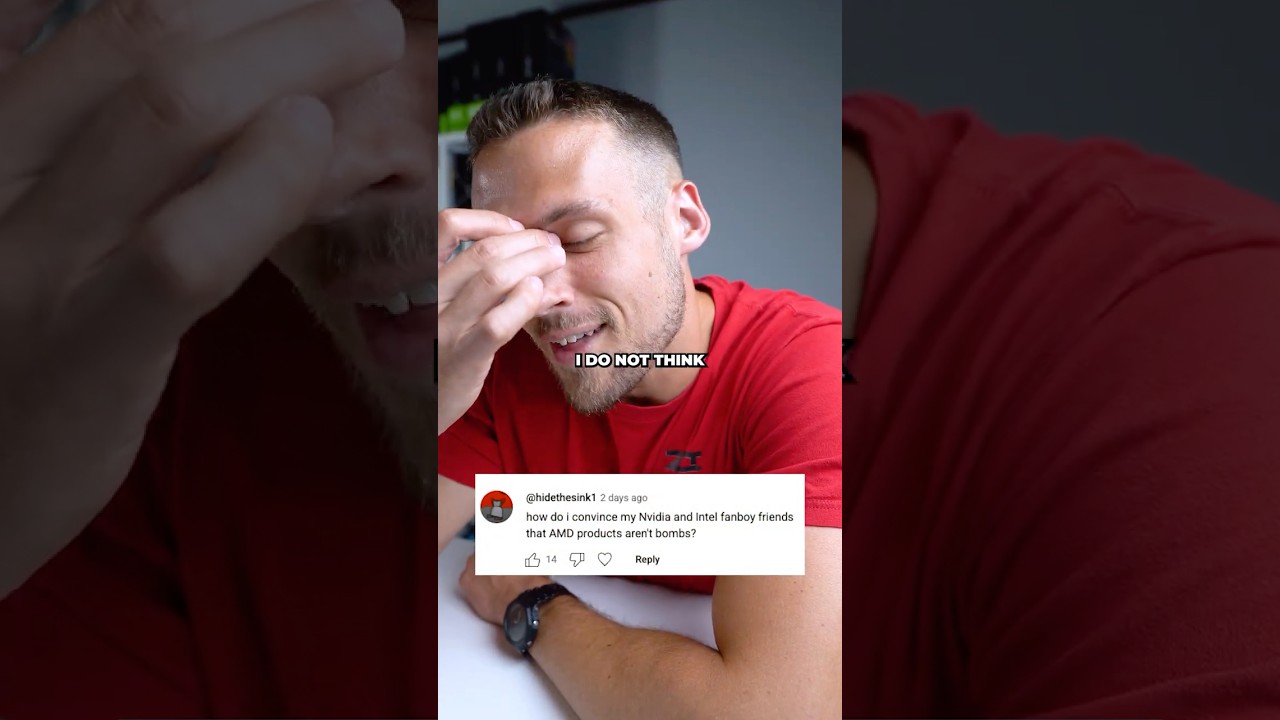 How to Convince People AMD Doesn’t Suck 🤣