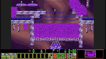 Lemmings custom - "Adrenaline rush" by nin10doaddict ( Neolemmix )