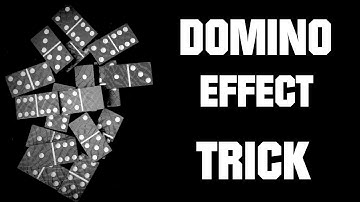 DOMINO EFFECT – Cool Easy Domino Trick to Learn!
