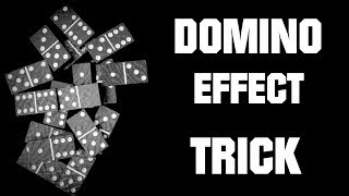 DOMINO EFFECT – Cool Easy Domino Trick to Learn! screenshot 4