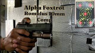 Alpha Foxtrot Romulus 10mm Comp RANGE DAY #edc #gunculture #gunsafety #viralvideo