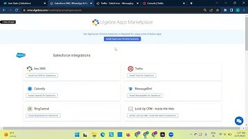 Twilio extension for Salesforce - Installation
