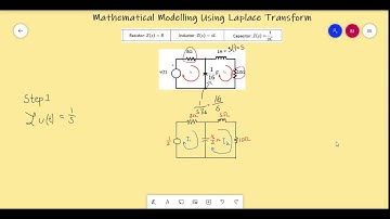 Mathematical Modelling of Electrical Systems Using Laplace Transform