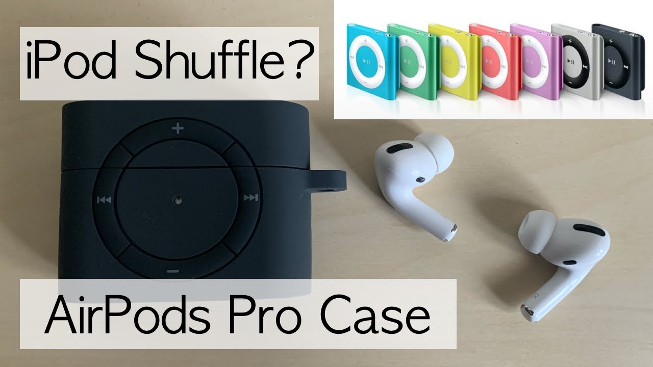 レビュー】まさにiPod Shuffle！SpigenのAirPods Pro用シリコンケース