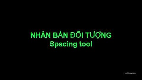 Bài 8: Spacing tool | Học 3ds Max cơ bản cho người mới bắt đầu