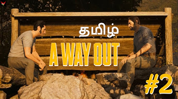 🔴 LIVE | A WAY OUT – PART 2 | The Escape Gets Intense! | Tamil Gameplay | G Falcon