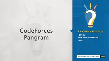 CodeForces - Pangram