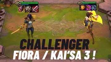 3 Star Fiora ⭐⭐⭐ 3 Star Kai