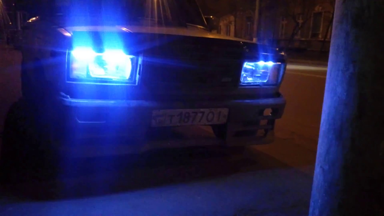 Диодная лента в фары