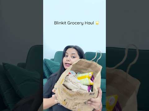 Blinkit Grocery Haul #shorts #blinkithaul #ytshorts