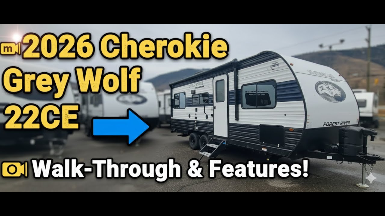🎥 Cherokee Grey Wolf 22CE 2026 года — обзор и характеристики! 🎥