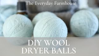 DIY Wool Dryer Balls by The Everyday Farmhouse 1,540 views 1 year ago 8 minutes, 24 seconds