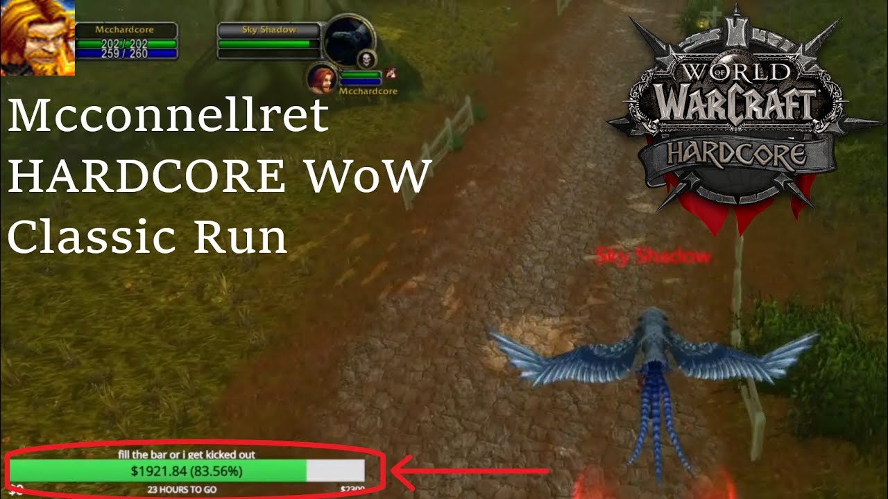 Mcconnell Plays HARDCORE WoW Classic [Day 1]