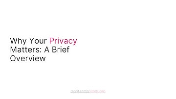Why Your Privacy Matters: A Brief Overview | Getting Off the Radar