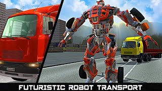 Car Robot Transport Truck ★ Car To Robot Owo - Amazing Car Android Game 2020 screenshot 4