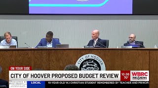 City of Hoover proposed budget review