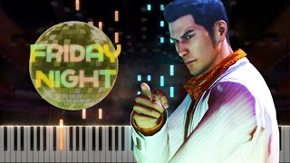 Friday Night - Yakuza 0 / 龍が如く 0 Disco Song - Piano Arrangement