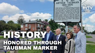 Arthur Taubman Historical Marker Dedication