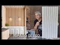 AULA RIPADO DE GESSO - SENSAÇAO DA DECORAÇÃO RIPADO CASEIRO - DIY GESSO 3D RIPADO PLACA CIMENTICIA