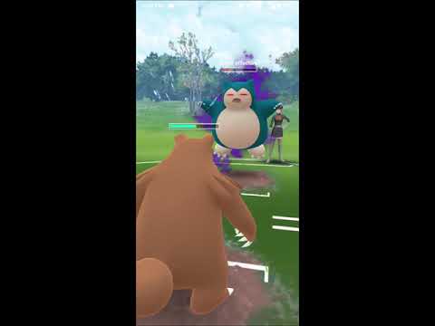 【ポケモンGO】ロケット団討伐 (カビゴン、ニョロボン、カイリュー)