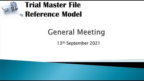 2021-09-13 TMF Reference Model General Meeting