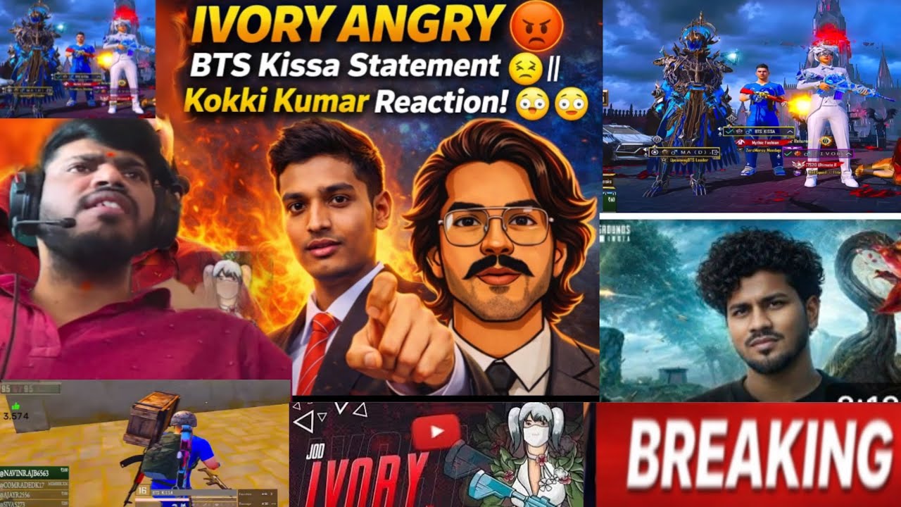 IVORY ANGRY 😡 KISSA STATEMENT 🛑 KOKKI KUMAR REACTION 😳#botsquad #madan #btswar 