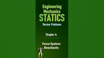 Force System Resultants (Review Problems) - Hibbeler #shorts  #engineering