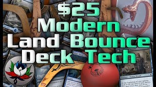 MTG – Funny & EVIL $25 “Budget” Land Bounce Modern Deck Tech for Magic: The Gathering!