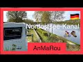 🇩🇪 NOK Schacht-Audorf+Rendsburg Wohnmobilstellplatz Kreishafen NordOstSeeKanal